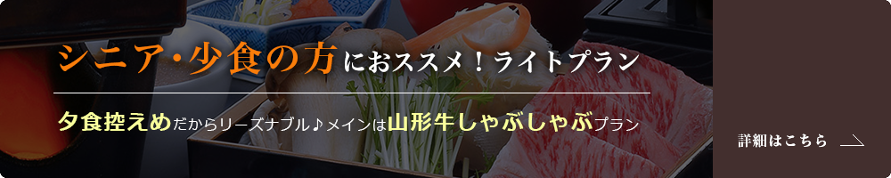 シニア・少食の方におススメ！ライトプラン